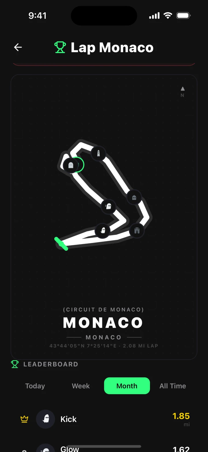 Race a circuit