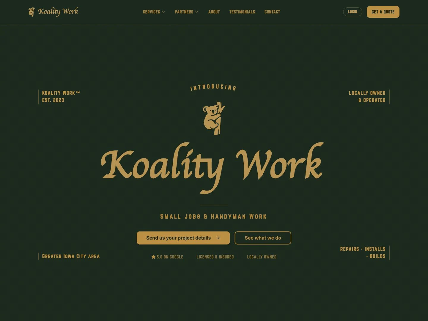 Koality Work — Handyman Services